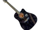 Fender CD-60CE Dreadnought Acoustic Cutaway Guitar- Black
