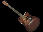 Fender CD60CE Semi Acoustic Guitars - Mahogany