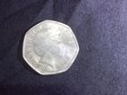 Fifty Pence Coin