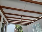 Finishing Roof and Aluminum Pantry