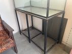 Fish Tank with Iron Stand