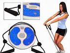 Fitness Waist-Twisting Disc With Rope