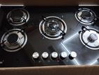 Five Gas Burner Built-in Cooker Hob (Glass Top)