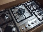 Five Gas Burner Built-in Cooker Hob (Stainless Steel)