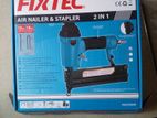 FIXTEC 2-in-1 Air Nailer & Stapler Herman PT 0912