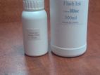Flash ink for Rubber stamps