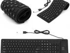 Flexible Keyboard USB Foldable Silicone
