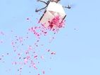 Flower Dropping Drones