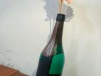 Flower Glass Bottle