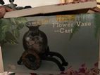 Flower Vase With Cart