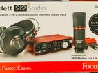 Focusrite 2I2 2nd Generation and Studio Monitor