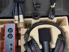 Focusrite Scarlett 2i2 4th Generation Bundle with Pop Filter