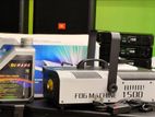 Fog Machine 1500 W LED Including Liquid Bottle 4.5
