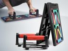 Fold-able Push- Up Board - Adjustable