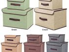 Foldable 2 pcs storage box Mix Colour