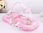 Foldable Baby Mosquito Net with Soft Mattress