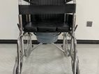 Foldable Commode Wheel Chair