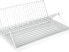 Foldable Dish Drying Rack X-Shape 2 Tier Drainer