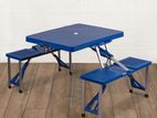 Foldable Picnic Table with 4 seats