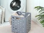 Foldable Plastic Laundry Clothes Basket