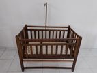 Foldable Wooden Baby Cot