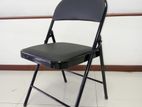 Folding Chair Black and Red