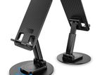 Folding Rotatable Lifting Desktop Phone Holder (Metal)