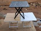 Folding Table Marble Design