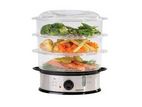 Food Steamer 3 Layer / Vegetable Boiler Steaming Warmer