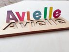 Customize Wooden Lable Puzzle