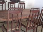 Dining Table with Six Chairs