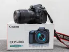 Canon EOS 80D Camera