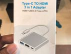 Type c to HDMI converter
