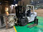 Forklift with Clamp (Unicarrier D1F5F40U)