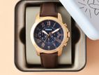 Fossil Grant Chronograph Brown