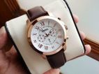 Fossil Grant Chronograph Brown Watch