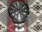 Fossil Mens Grant Chronograph Stainless Steel Watch