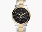 Fossil Neutra Moonphase FS5906 Men's Two-Tone