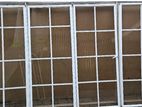 Four Aluminium Long Glass Windows