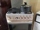 Four Burner Gas Stove with Oven