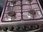 Four Burner Cooker with Oven