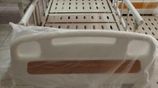 Four Function Electric Hospital Bed with Overbed Table+ Air mattress