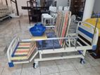 Four Function Manual Hospital Bed with Sanitory for sale