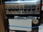 Four Gas Burner Freestanding Cooker with Electric Oven