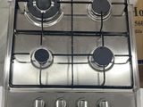 Four Gas Burner Stainless Steel Cooker Hob (Silver)