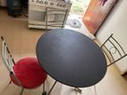 Four Seaters Circle Table with Chairs