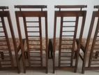 Four Teak Dining Chairs