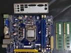 Foxconn Motherboard & I5 1st Gen Processor 4+2 = 8 Ram Combo Pack