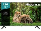 Frameless Hisense 32'' HD LED Tv