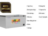 FREEZER 639L (R600A GAS)